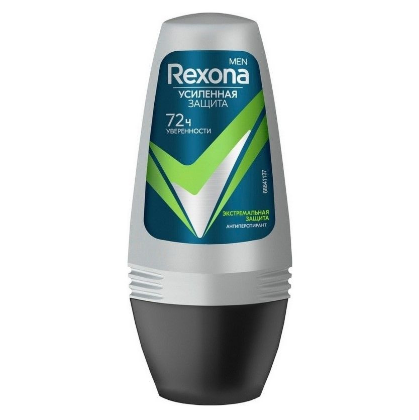 антиперспирант роликовый мужской rexona men экстремальная защита, 50мл