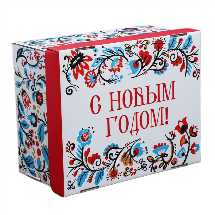 складная коробка народная 31,2х25,6х16,1см 