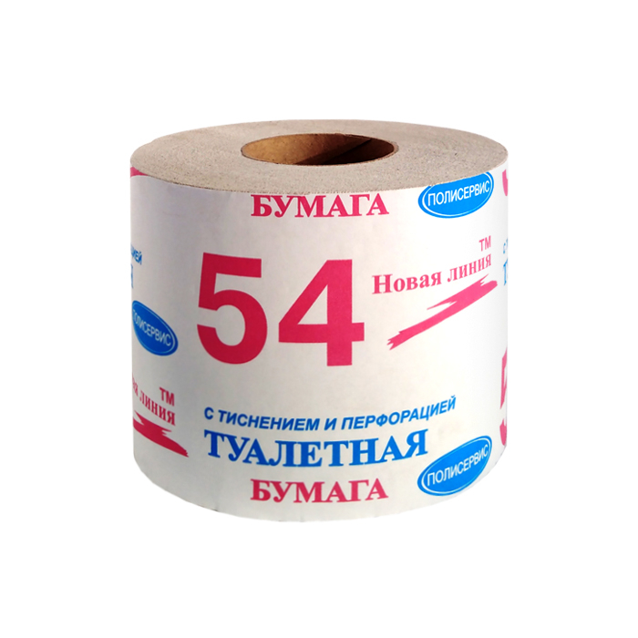туалетная бумага втулка новая линия 54