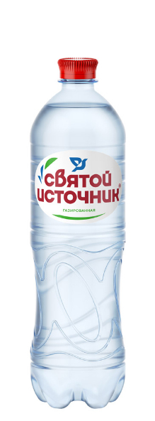 вода святой источник газир 1,0 пэт