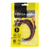кабель для мобильного телефона forza, оплетка с орнаментом, ip, 1м, 1,5 a, пластик