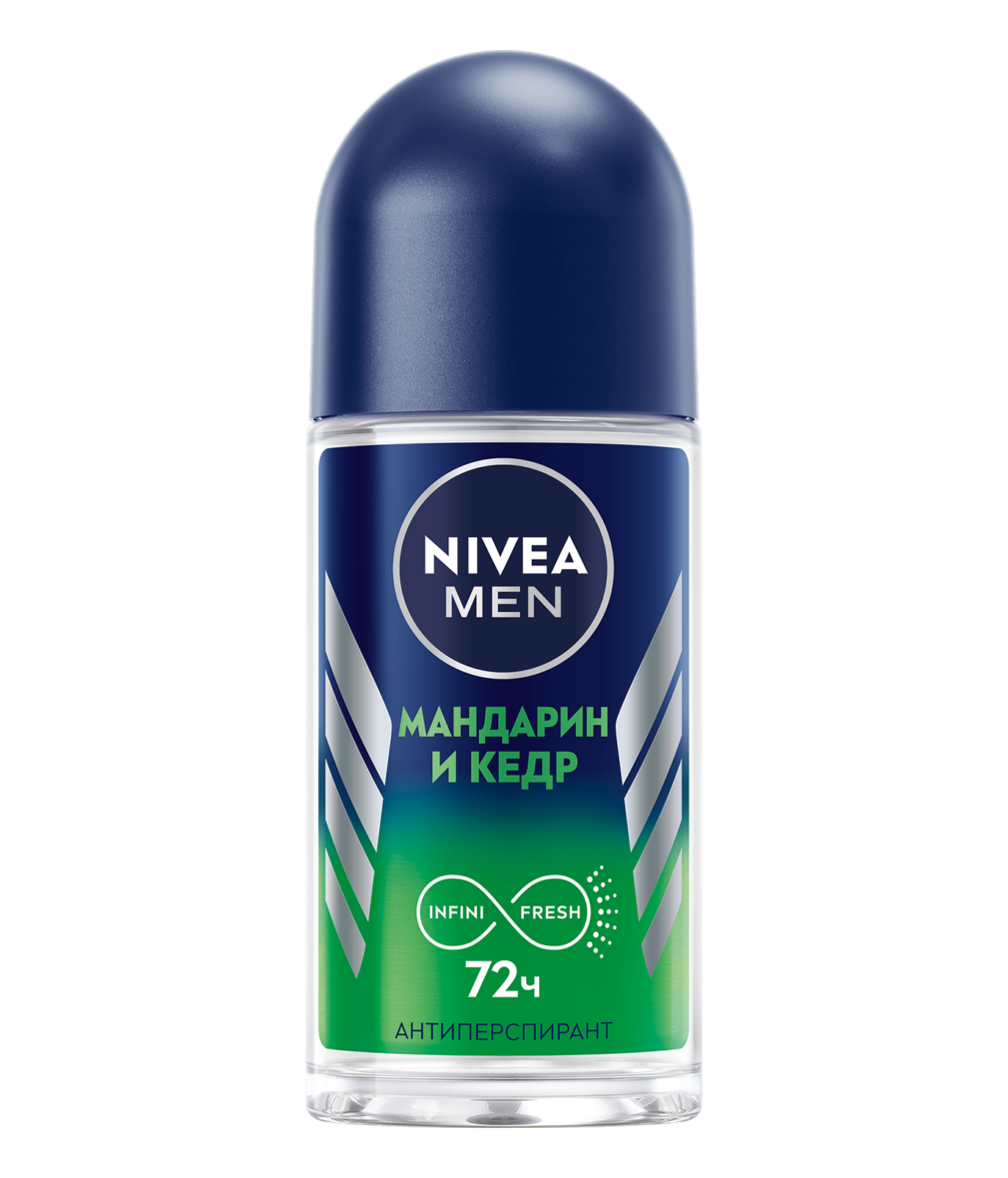 антиперспирант шарик nivea men мандарин и кедр 50мл