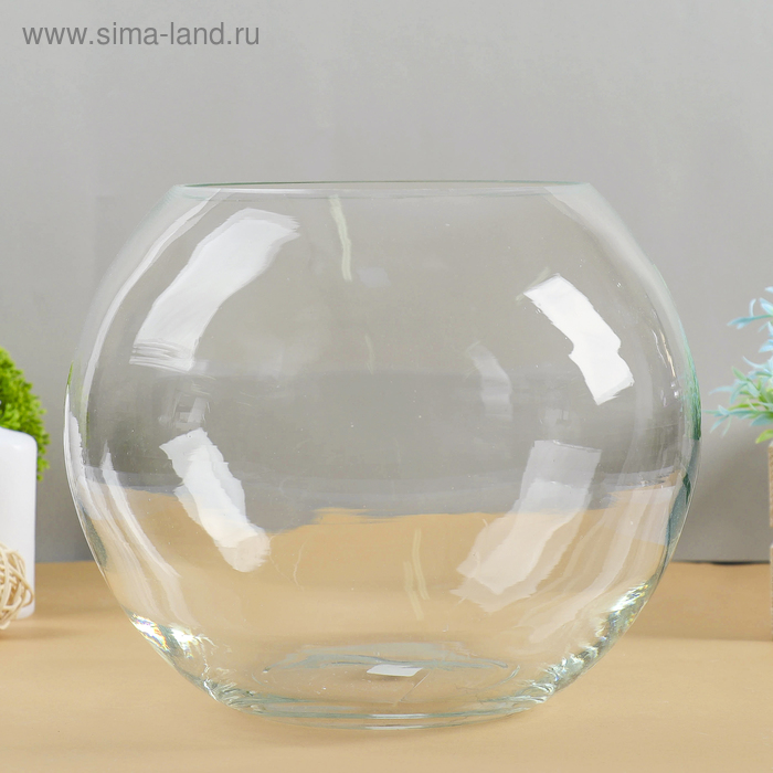 ваза "шаровая" горл.d-15.5см, 23х21 см, 7,5л   2071 760491