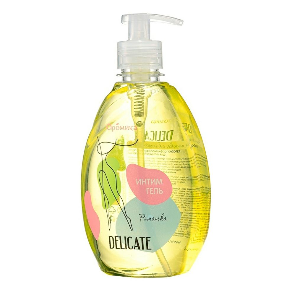 гель для интимной гигиены aromika delicate ромашка с d-пантенолом 400мл
