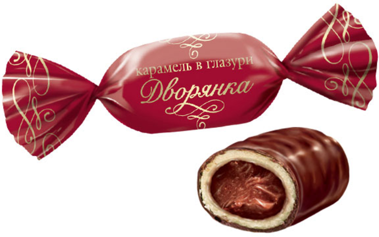 карамель дворянка глазированная