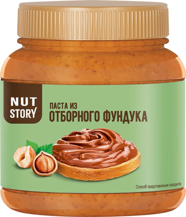 паста ореховая nut story c добавлением какао 270г