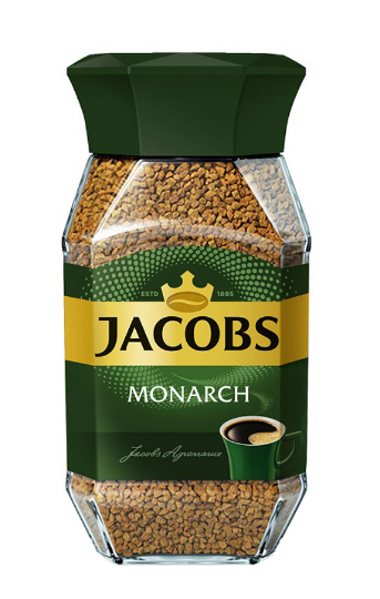 кофе натуральный растворимый сублимированный monarch original 190г