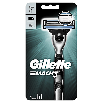 станок для бритья gillette mach3, 1 кассета