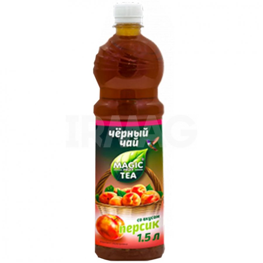 чай magic fruit 1,5л черный со вкусом персика