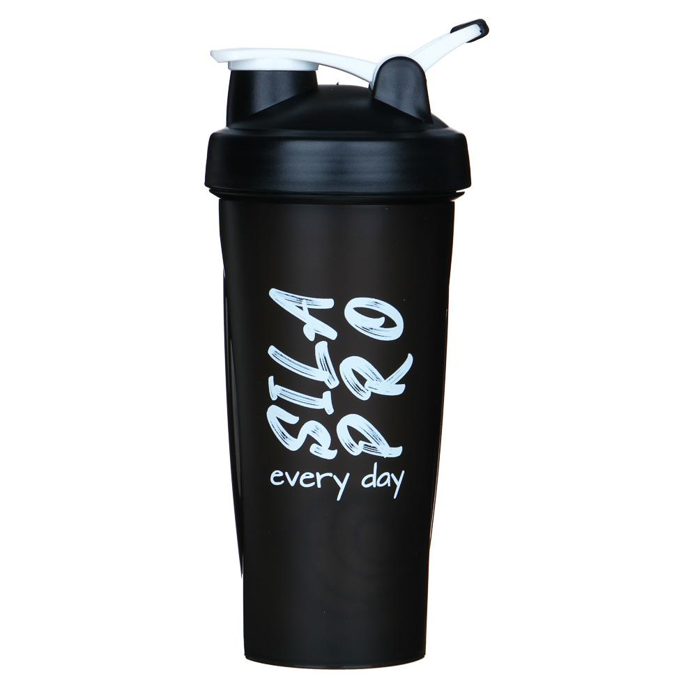 шейкер спортивный нерж.сталь silapro 600мл