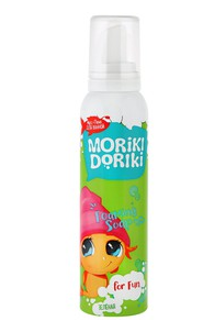 мусс-пена д/ванной детский 150мл shushi moriki dorik