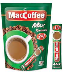 кофе 3в1 maccoffee max крепкий м/уп 16г*20*20