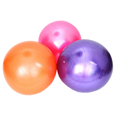 мяч для фитнеса гимнастический silapro пвх, 65см, 800гр, 6 цветов, в коробке