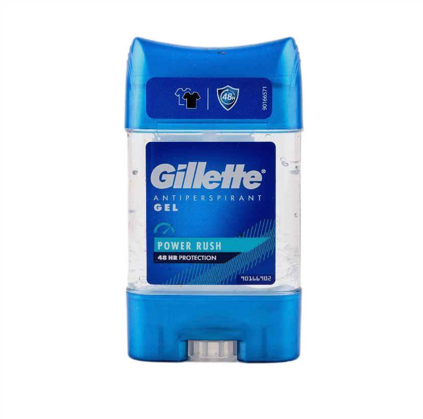 гелевый дезодорант-антиперспирант gillette power rush 70мл