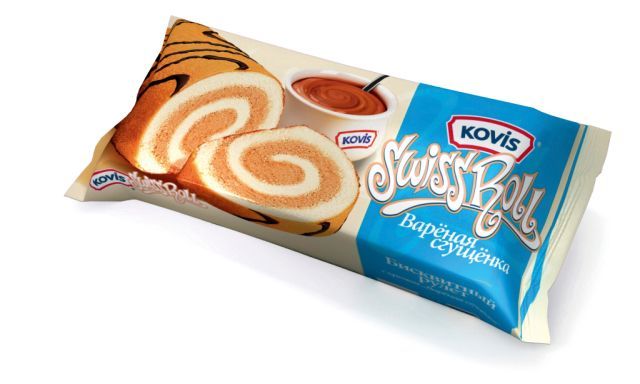 рулет ковис вареная сгущенка 175г