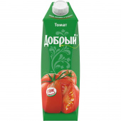 сок добрый 1л томат