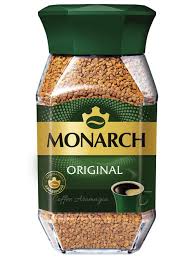 кофе растворимый сублимированный monarch original 160г