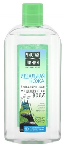 мицеллярная вода чистая линия, 400мл, идеальная кожа