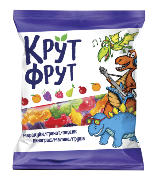 жевательный мармелад крутфрут динозаврики