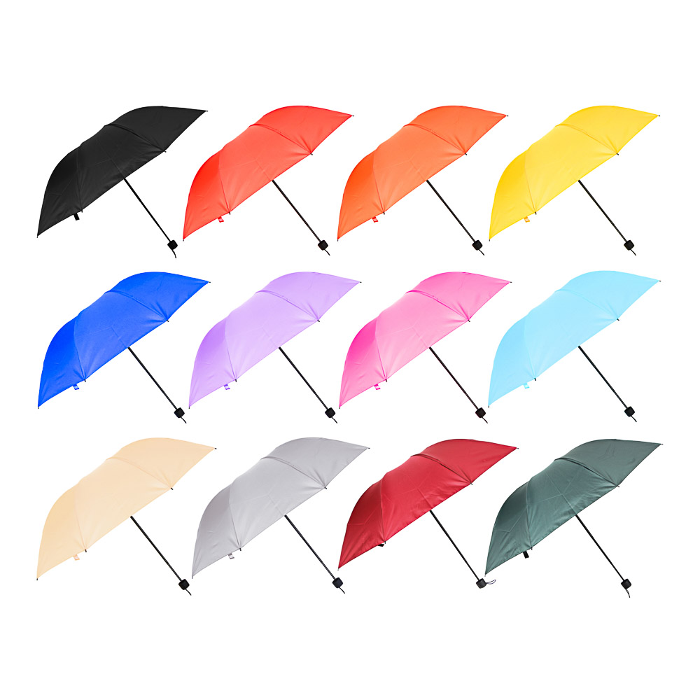 зонт женский механика сплав пластик полиэстер 55см 8 спиц 6 цветов