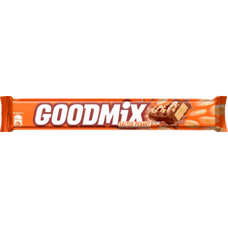 батончик goodmix арахис дуо 46г