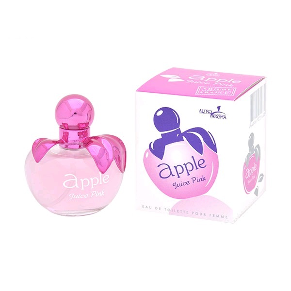 туалетная вода женская alain aregon apple juice pink 50мл