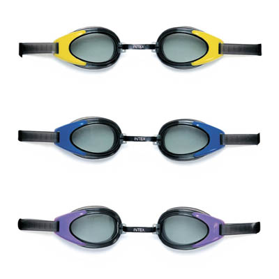 очки для плавания intex water sport, 3 цвета, от 14 лет, 55685