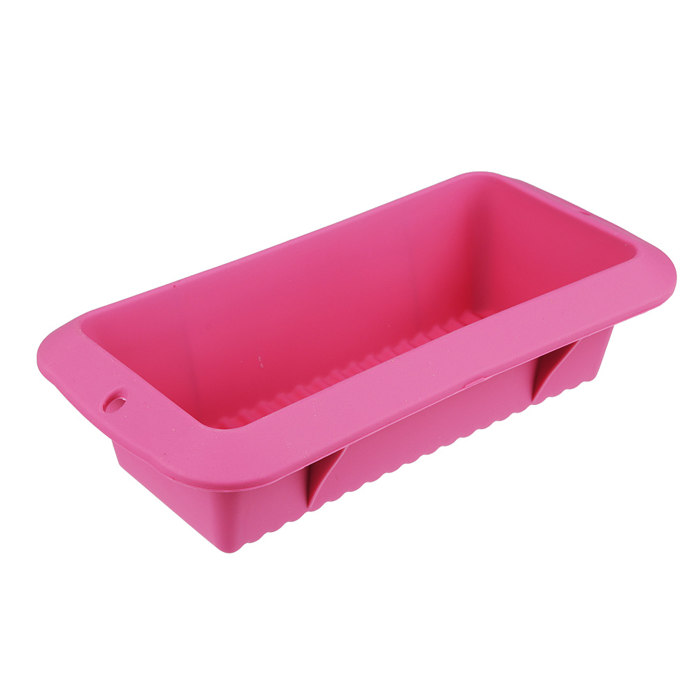 форма для выпечки хлеба satoshi алион 23,8x12,7х6,2см, силикон