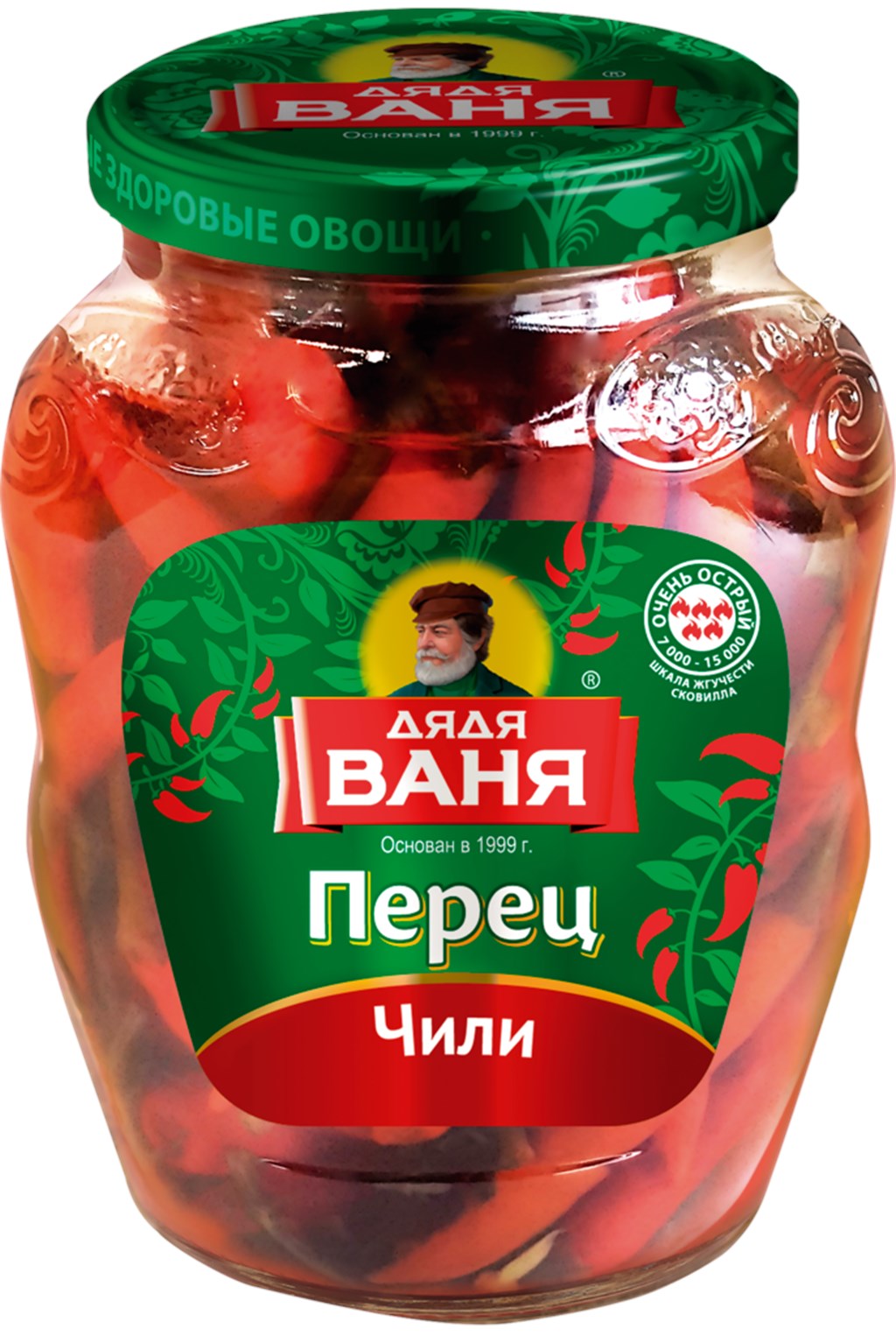 перец дядя ваня 340 гр маринованный чили