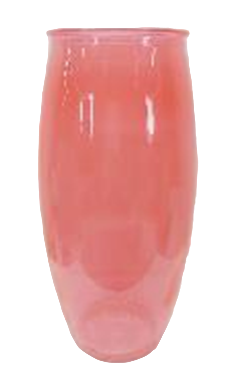 ваза д/цветов радуга розовый матовый/6 230мм