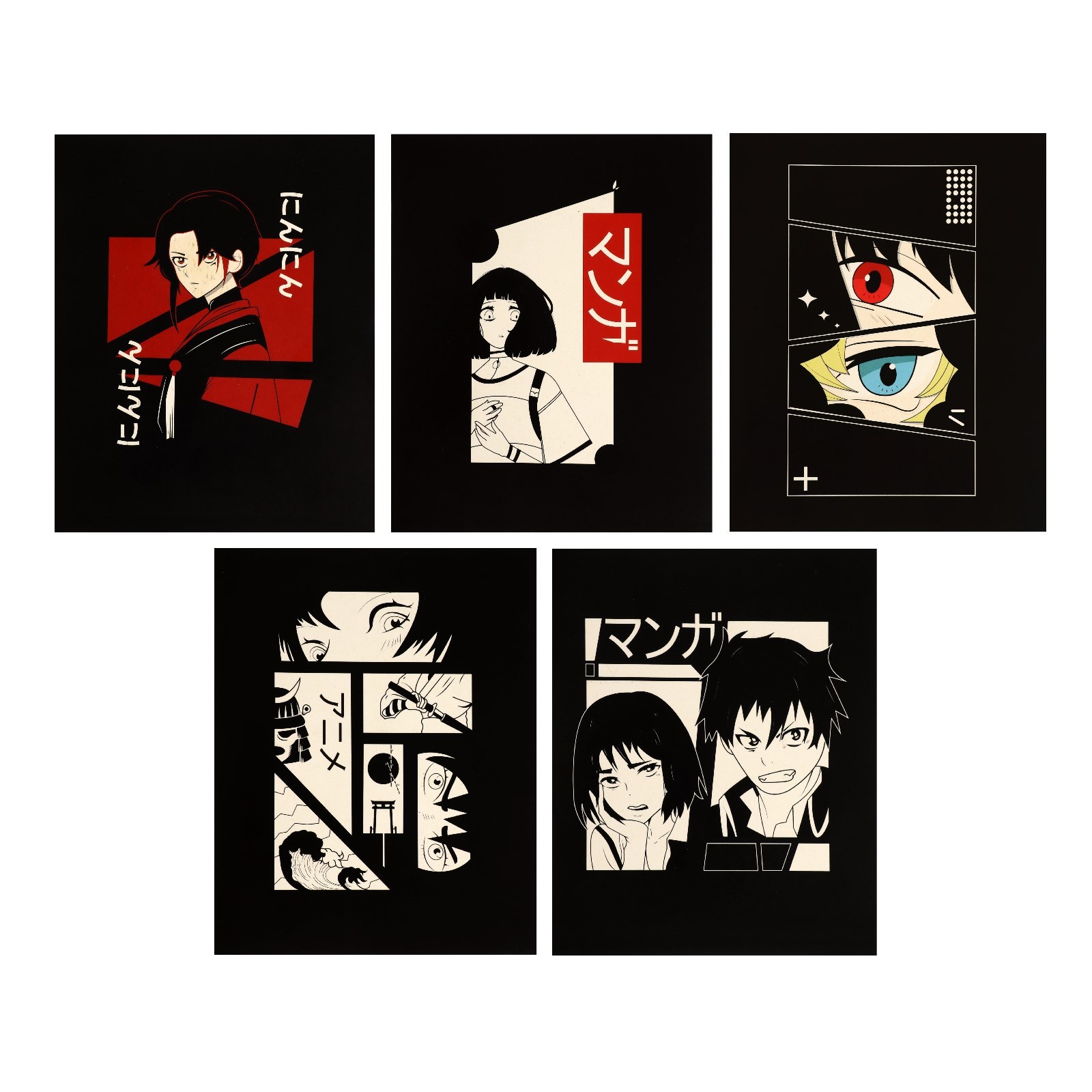 тетрадь 48л кл анимэ обл. мелов.карт, блок офсет, 5 видов микс 9310323