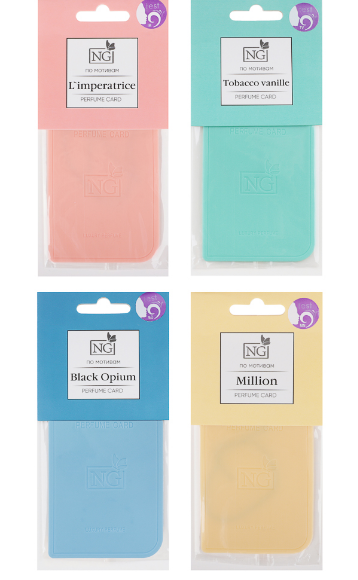 ароматизатор perfume card l`imperatrice black opium million tobacco vanille new galaxy