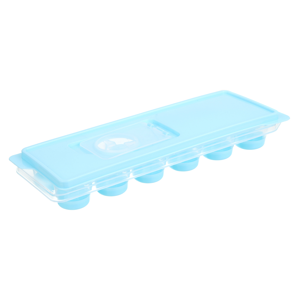 форма для льда vetta с крышкой 26х9,5х3,5см