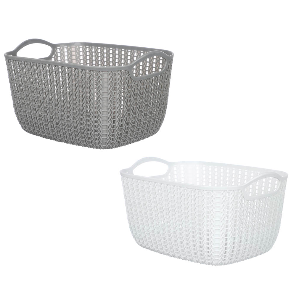 корзина для хранения vetta брюгге 29,3x21x16см 2 цвета