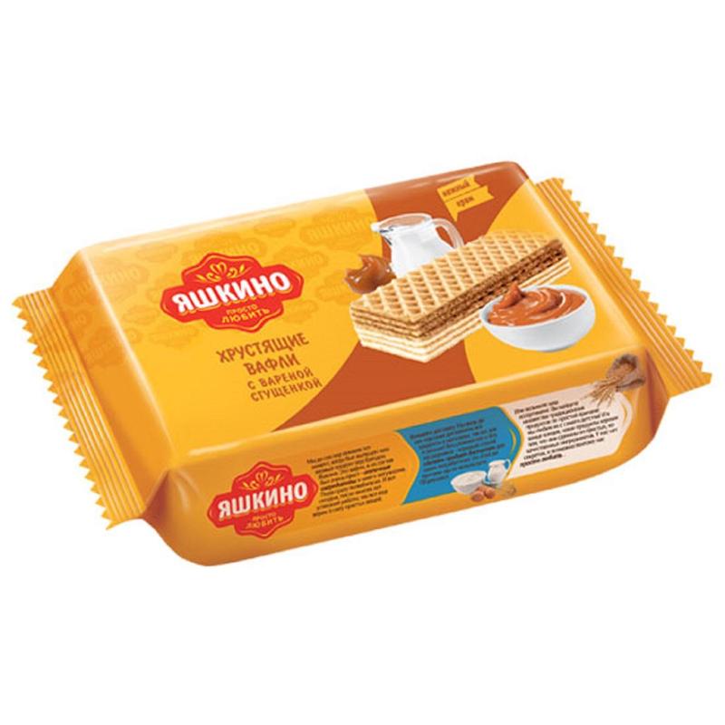 вафли варен сгущ 200г (яшкино)