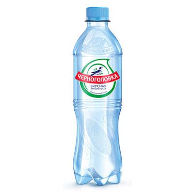 питьевая вода черноголовка газ 0,5 л по 12шт
