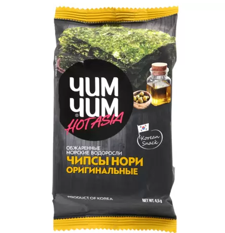 чипсы нори оригинальные чимчим 4,5г/72шт