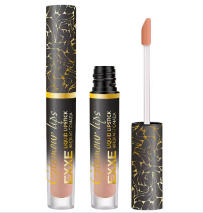 жидкая помада д/губ glamour lips exxe