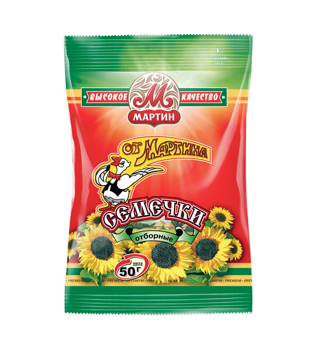 семечки от мартина 50г черные (50)