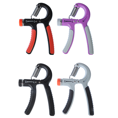 silapro эспандер кистевой 15х10х2см, сопротивление от 5 до 50кг, металл, пластик