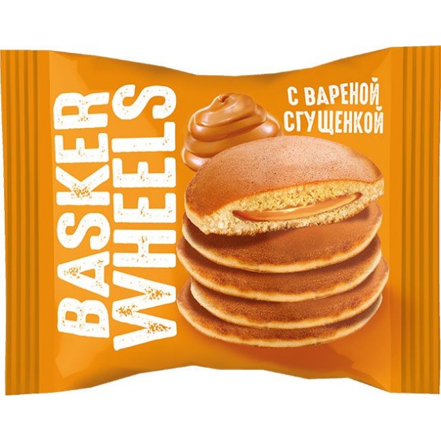 пирожные бисквитные pancake с варёной сгущёнкой 36г