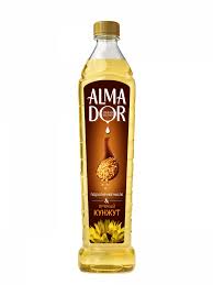 масло подсолнечное almador со вкусом пряного кунжута 0,75л