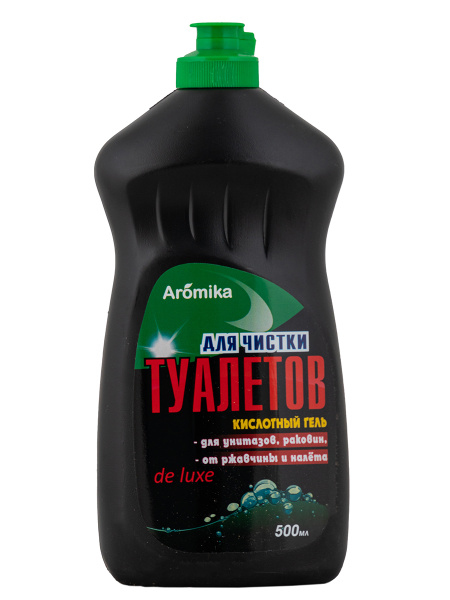 гель д/чистки д/туалета aromika кислотный 500мл