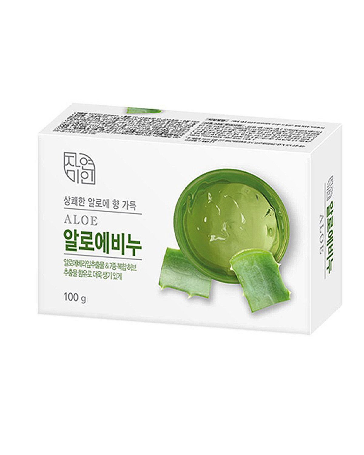 мыло туалетное mukunghwa fresh aloe освежающее экстрактом алоэ вера 90г