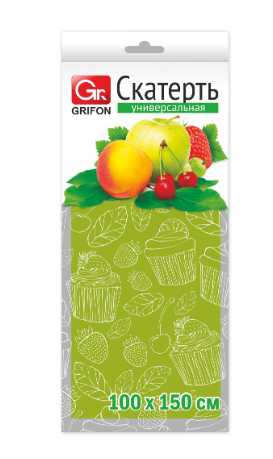 скатерть полиэтиленовая grifon bio 100х150см 1 шт