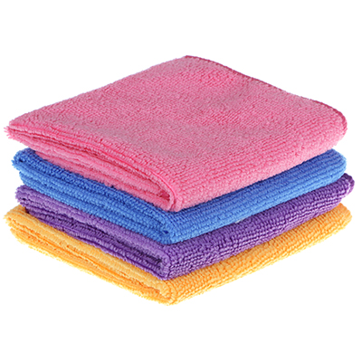 набор салфеток из микрофибры vetta 2шт, универсальные, 25х35см, 220г/кв.м, 3 цвета, 3830-22