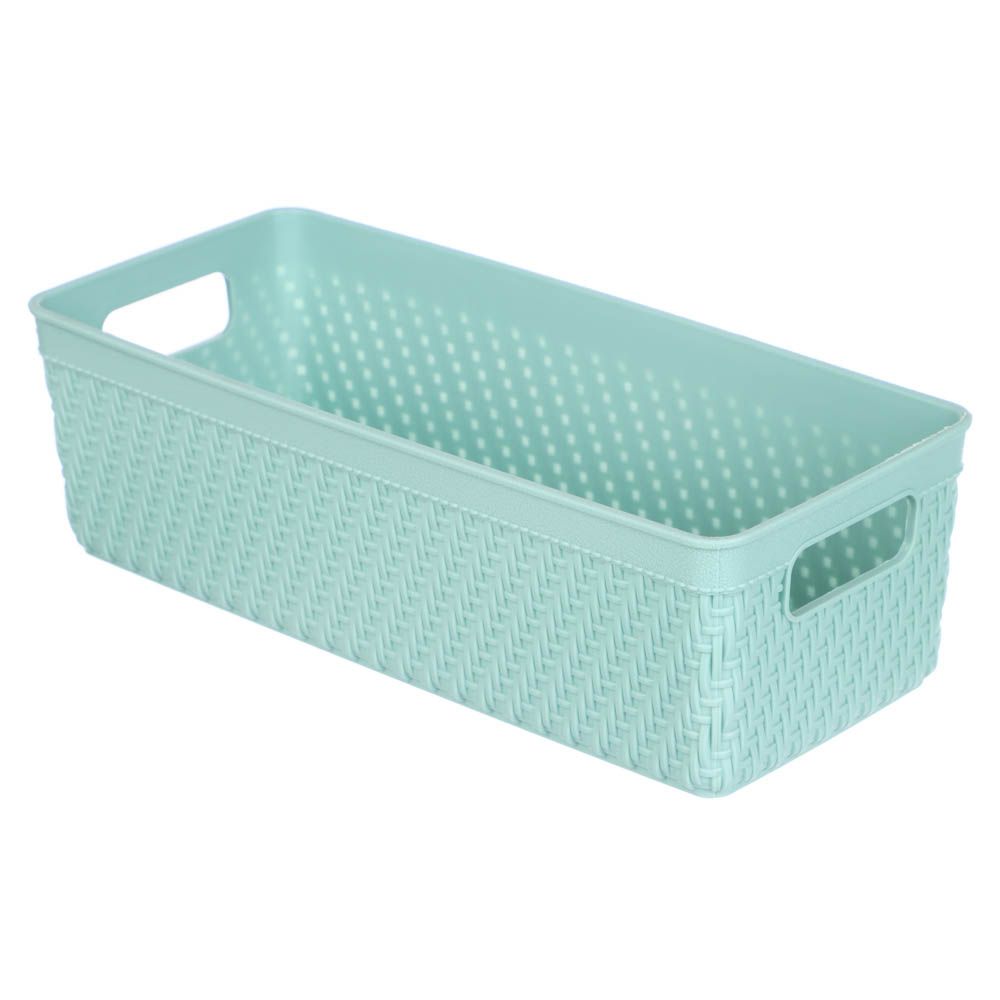 корзина для хранения vetta ле-ман 24x10,4x7,2 см 2 цвета