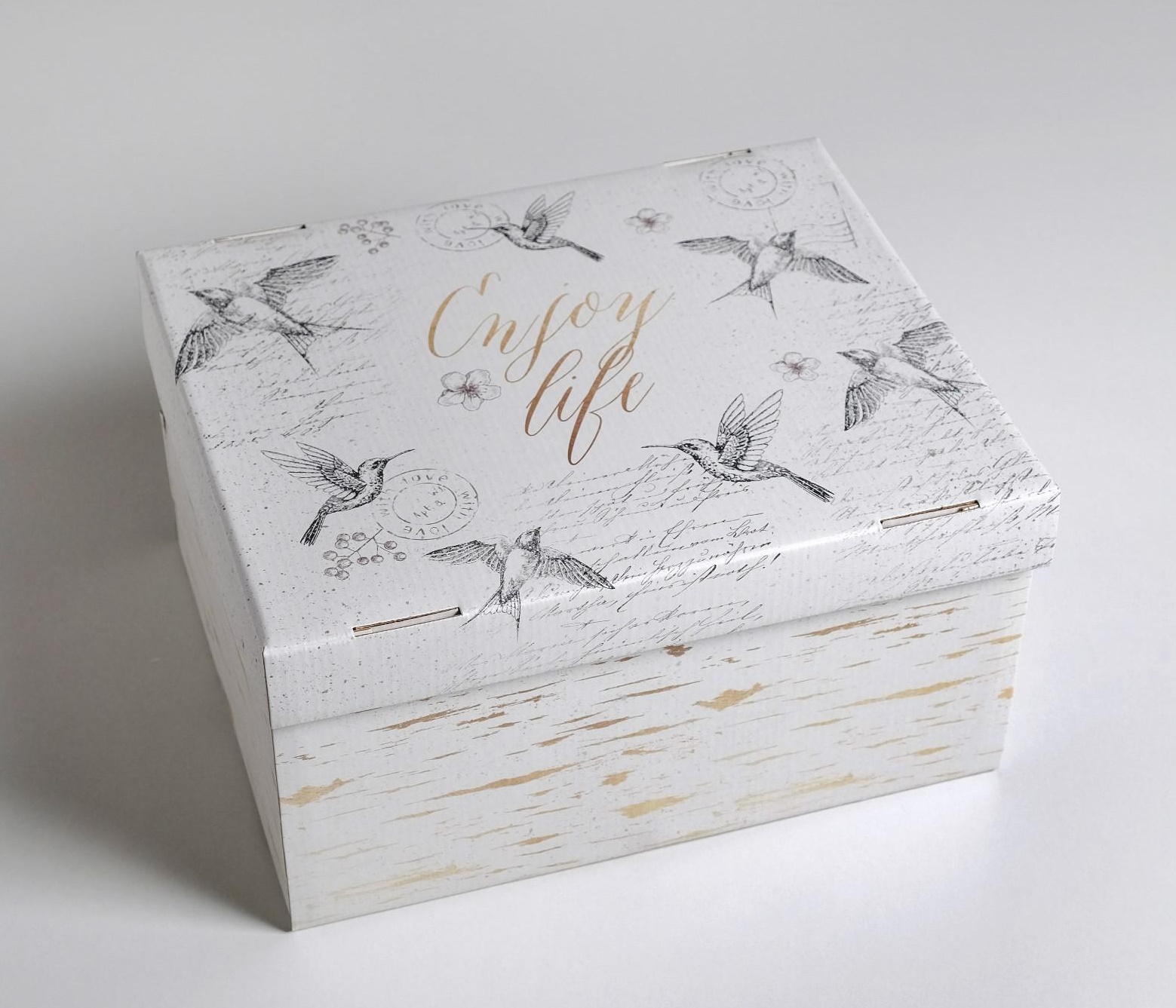 коробка складная «шебби», 31,2 х 25,6 х 16,1 см   