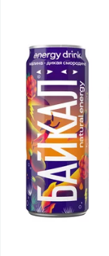 напиток безалк тониз байкал natural energy смородина-малина 0,450л по 12шт