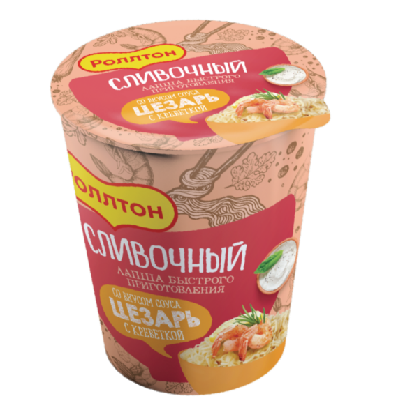 изделия макаронные бп роллтон лапша с курицей цезарь стакан 70г